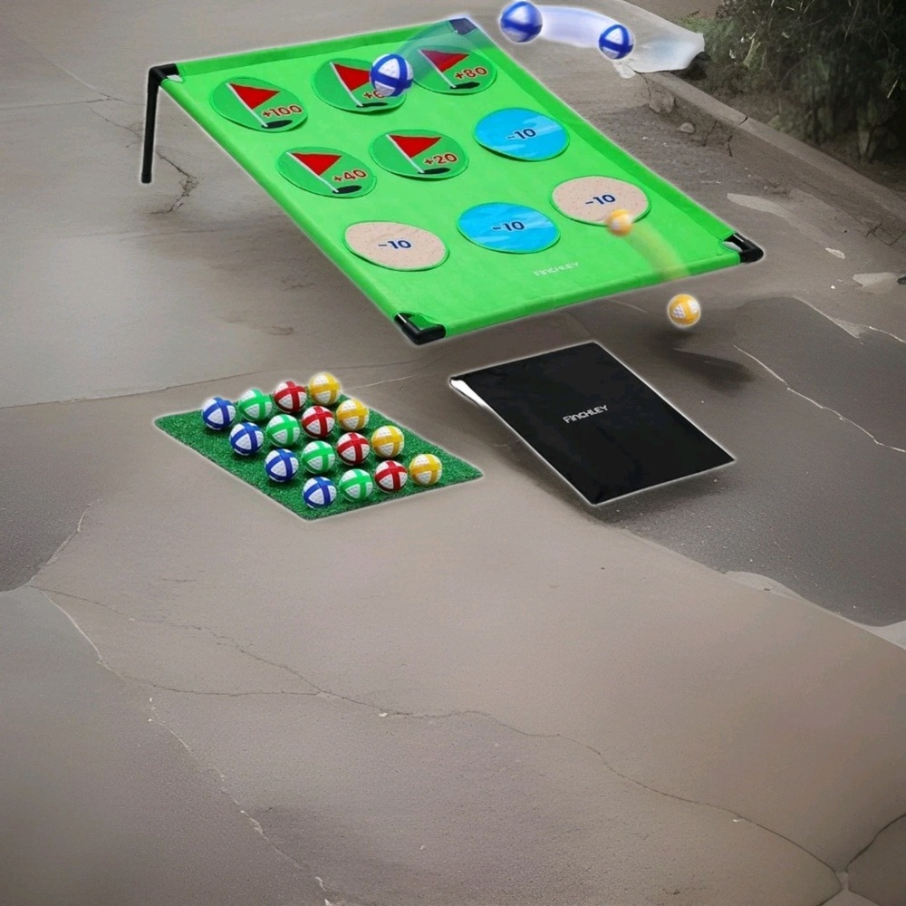 New Finchley Golf Chipping Target Game (Pong) Set (Chipper/Club Not Provided)
